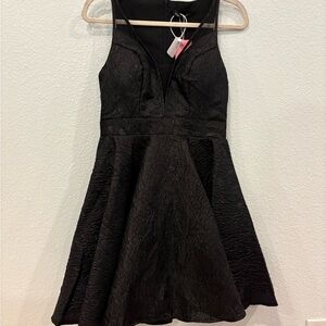 Elegant Black Sleeveless Dress NWT